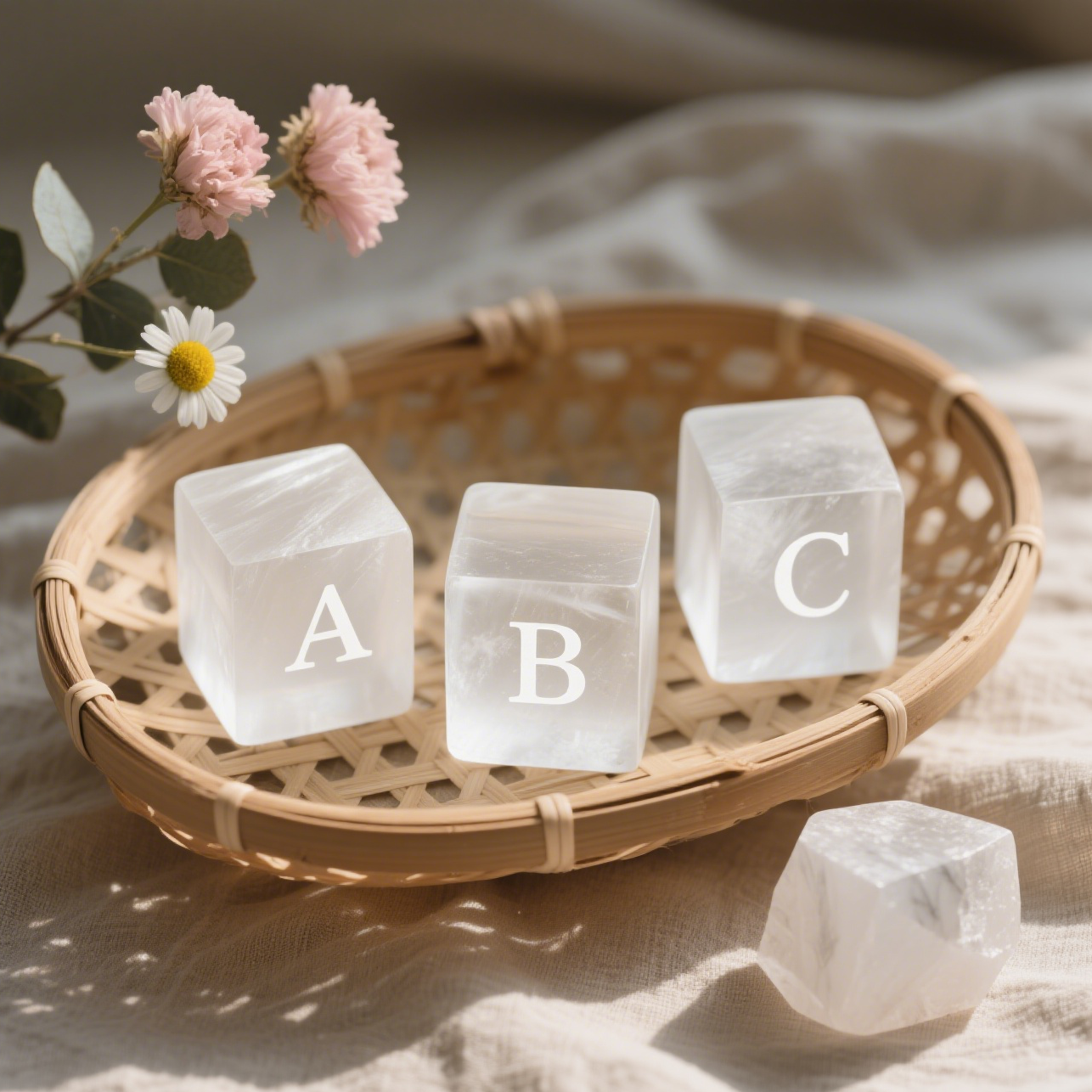 Letter Crystal DIY Bracelet Building Blocks