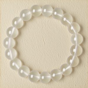 Milky White Crystal Bracele