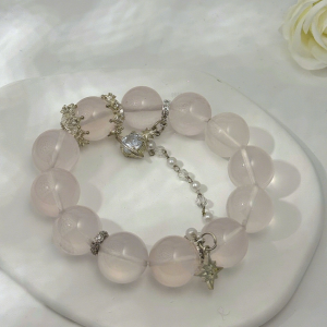 Rose Quartz Star Wish Bracelet